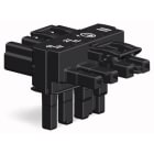 WAGO - Fordel. T 4p 1inn/2ut Hvit -