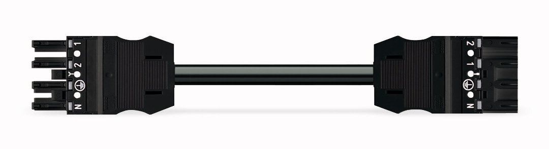 WAGO - Kabel 3m 4x1,5 Sokkel/Åpen Sv -