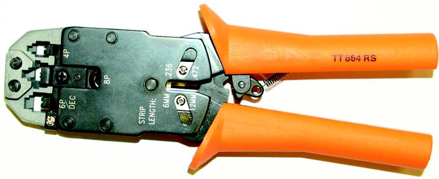 Abiko - Presstang modularkontakter 4/6/8