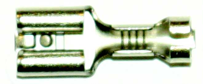 Abiko - Flatstifthylse, 6,3 x 0,8mm