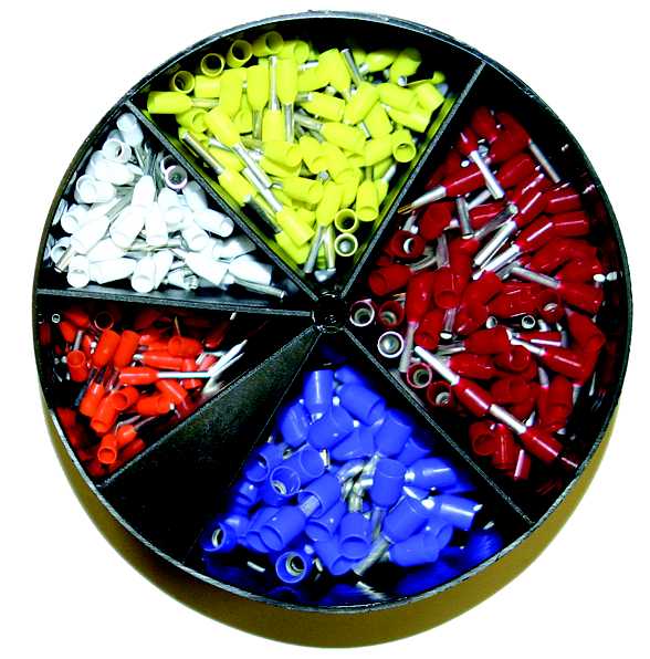 Abiko - Endehylse assortiment, isolerte 0,5-2,5