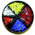 Abiko - Endehylse assortiment, isolerte 0,5-2,5