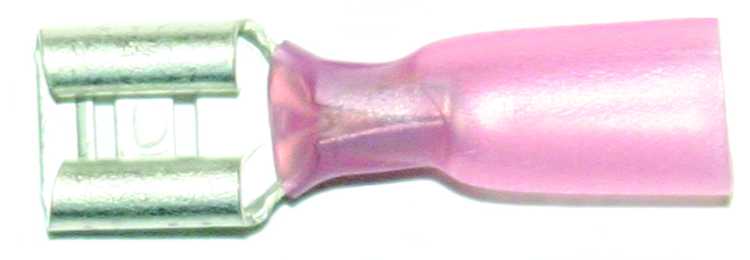 Abiko - Flatstifthylse, vanntett non-insulated female disconn