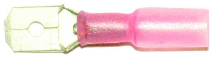 Abiko - Flatstift,  vanntett 1,5 Double crimp male disconnect