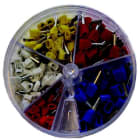 Abiko - Assortiment, ca. 300 tvilling-isolerte endehylser