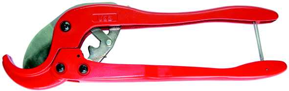 Abiko - Kanalsaks av metall med utveksling. Klipper opp til ø=70mm. Lengde: 435mm Vekt: 1300 gram