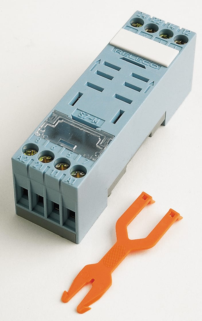 Releco - SOKKEL FOR MINIATYRRELE C7 S7M  RELECO