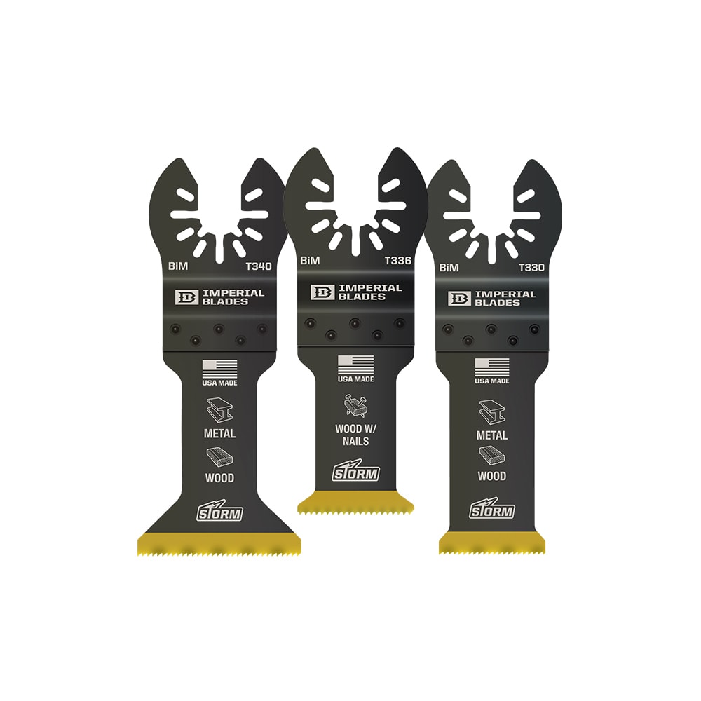 Imperial Blades - Multikutterblad 3pk Universal TiN STORM