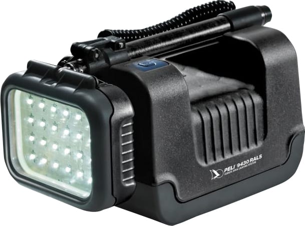 Peli - Oppladb Arb.Lys Peli 9430 Sort Portabel Led Lyskaster 8-15 T