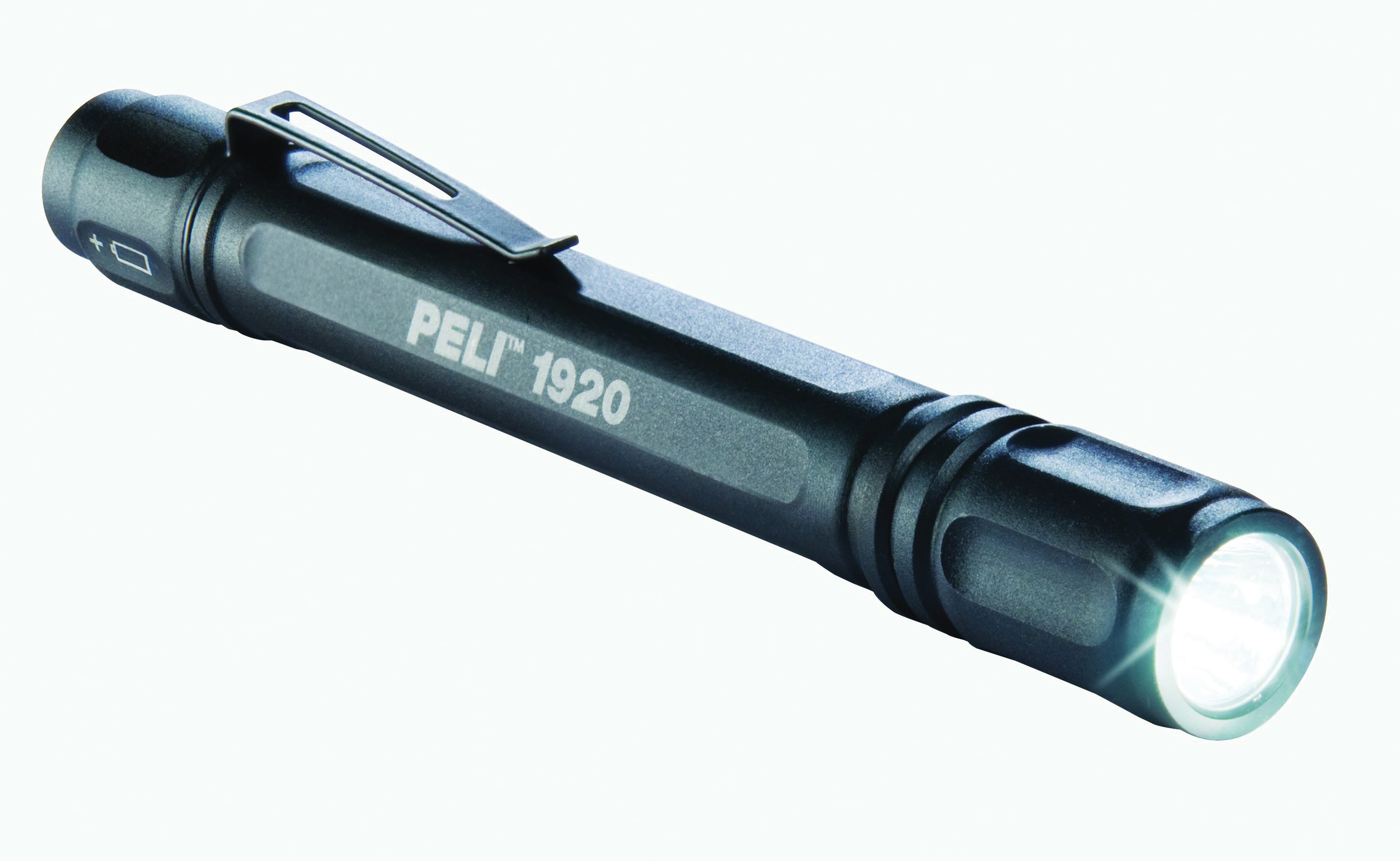 Peli - LED-LYKT MINI PELI 1920B 2AAA OPPGR. 120/12 LU, IPX7-2 LYSS
