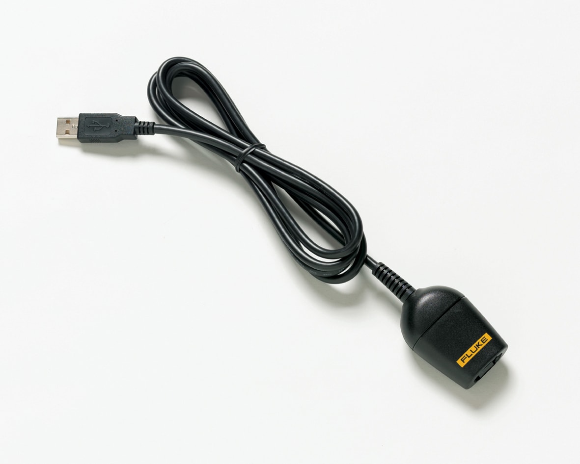 Fluke - IR-til-USB kabel (std i Fluke FVF-SC2 og FVF-Basic).
