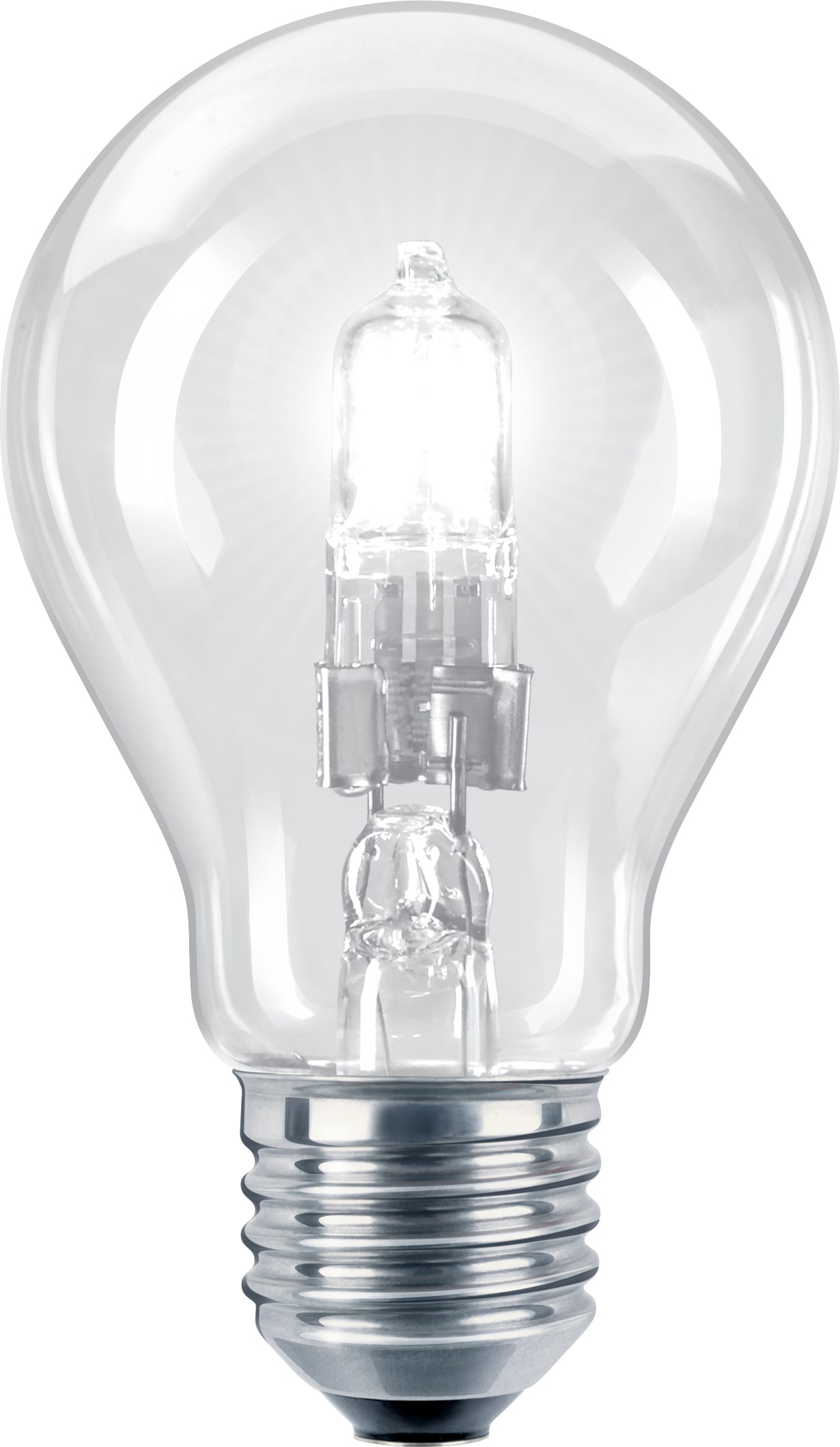 Philips - ECOCLASSIC 30 53W E27 230V A60  KLAR NORMAL KOLBE