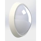Philips - CoreLine Wall-Mounted WL120V LED12S/830 PSD MDU WH