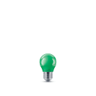 Philips - LED colored P45 E27 GREEN 1PF/6