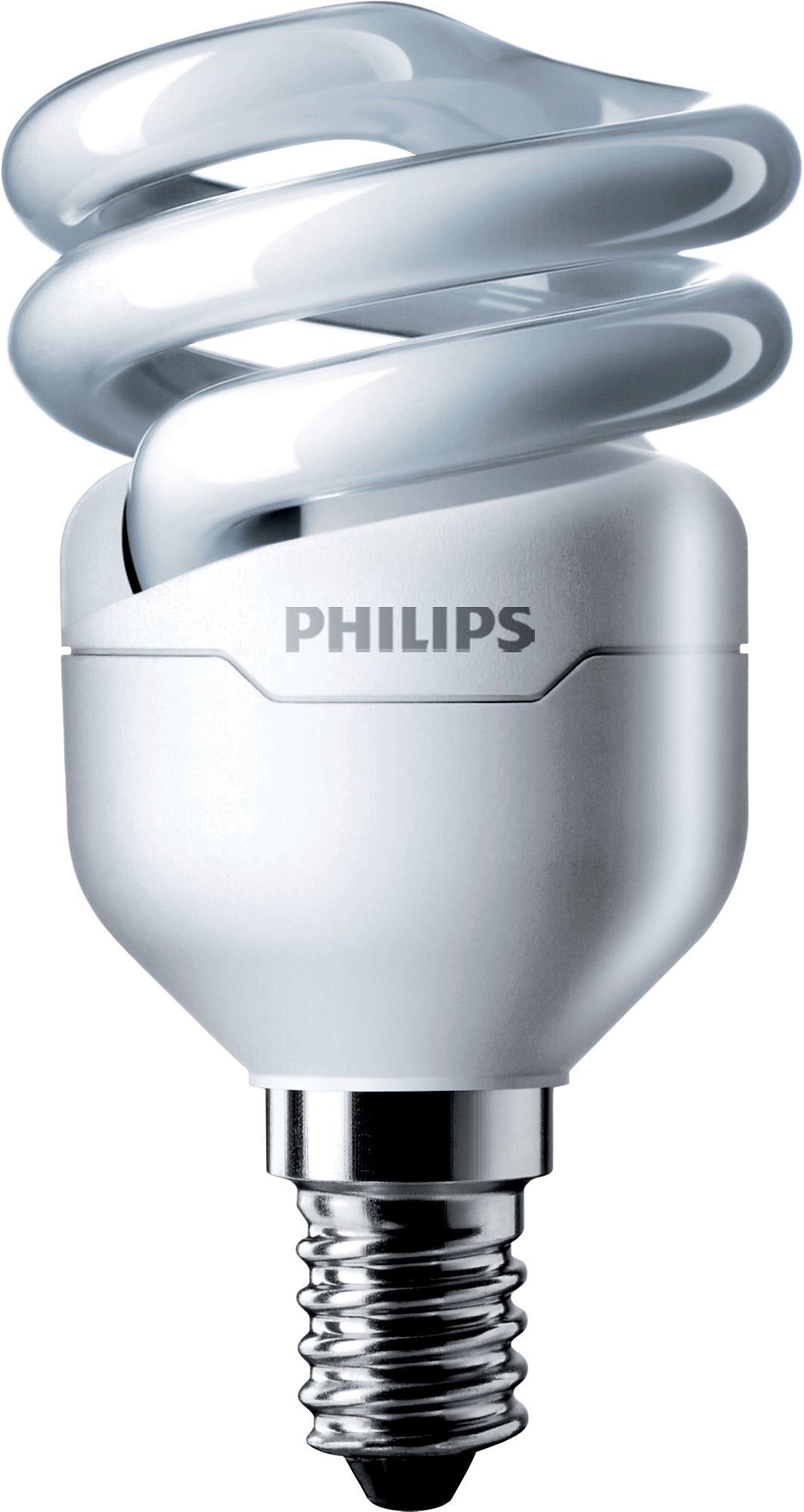 Philips - Tornado spiral 8W WW E14 220-