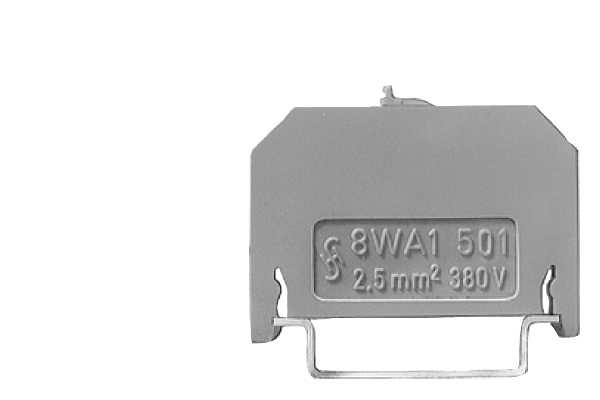 Siemens - PRØVE- OG MÅLEKLEMME, 2,5MM2