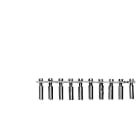 Siemens - TVERRFORBINDELSE 4P 2,5MM2
