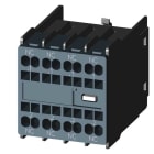 Siemens - Hjelpekontaktor akt frontmontert,4NC S00/ S0 Fjærklemmer