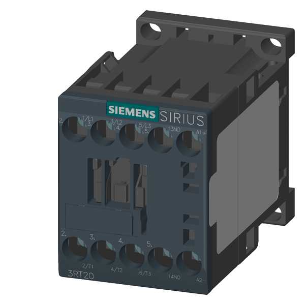 Siemens - Rele5.5KW,1NO 1NC,24V DC, med varistor S0