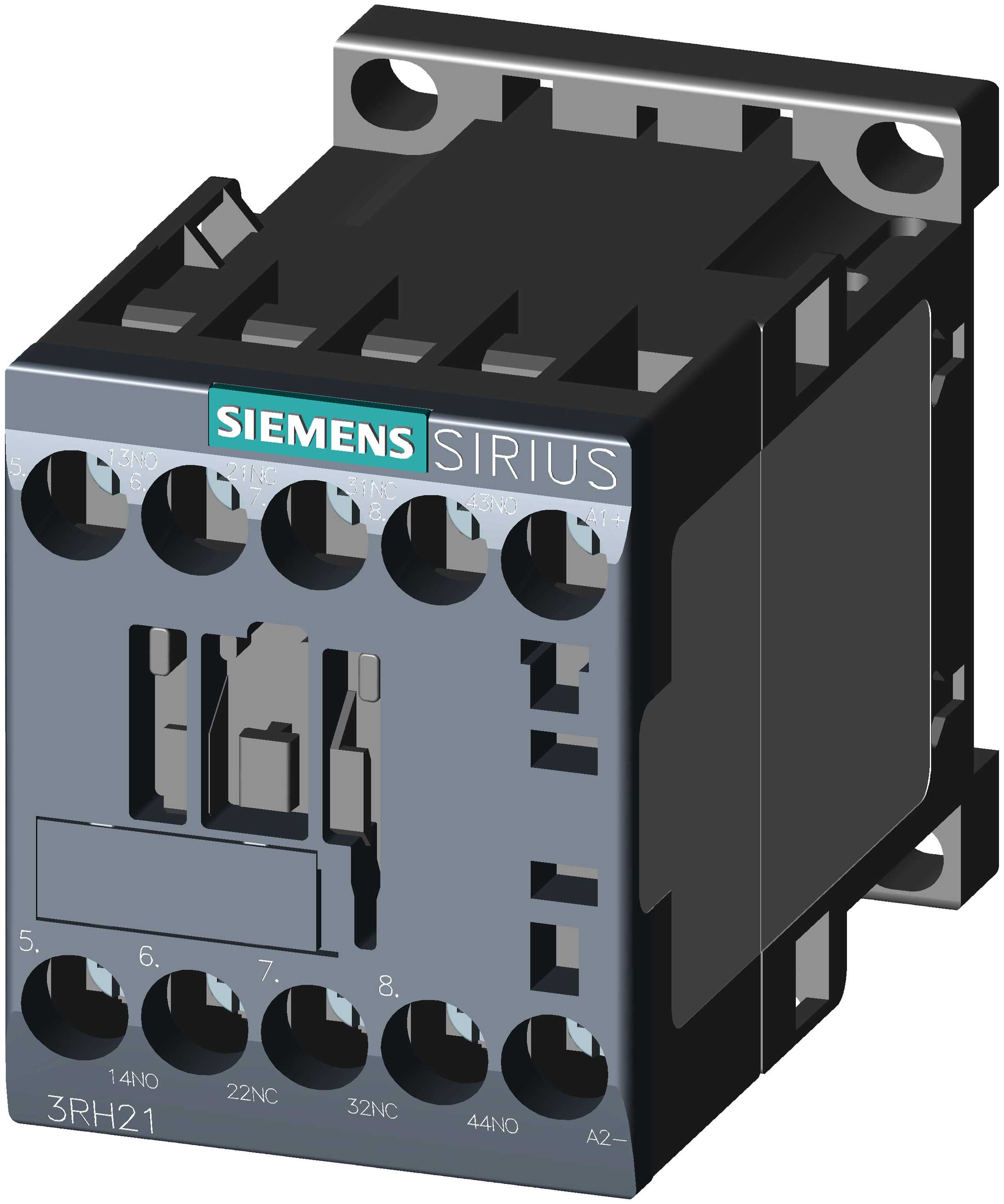 Siemens - Rele 3NO+1NC, 24V DC with diode, S00,