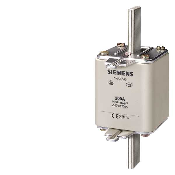 Siemens - 3NA3372 NH-SIKRING 500V/630A STR.3