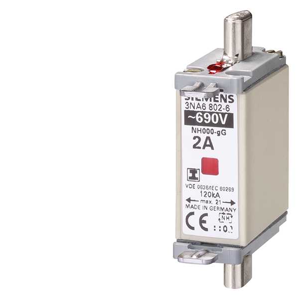Siemens - NH-SIKRING 690V/4A STR.000