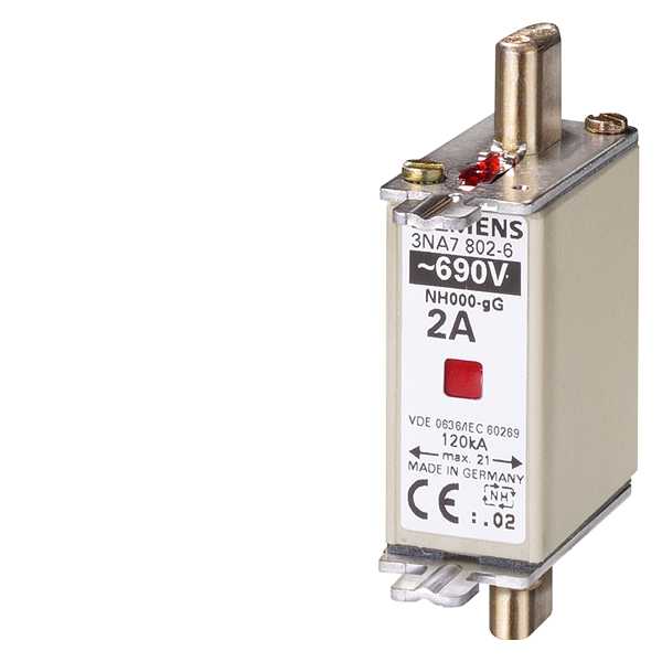 Siemens - NH-SIKRING 500V/63A STR.000