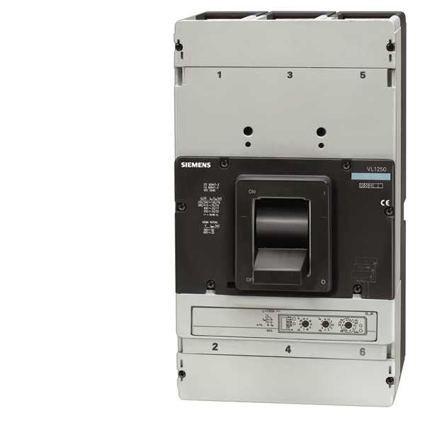 Siemens - 3VL7712-2EE46-0AA0 EFFEKTBR. 4P 1250A VL1250