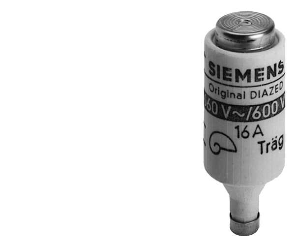 Siemens - Sikringspatron, TREG 660V 6A