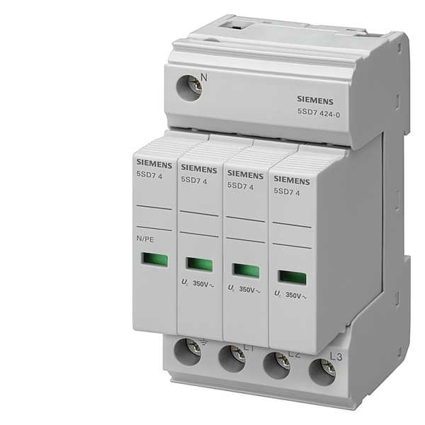 Siemens - Overspenningsvern TN UC 350V 4P