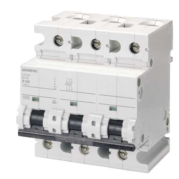 Siemens - AUTOMAT 5SP4, 3-POL B 100A
