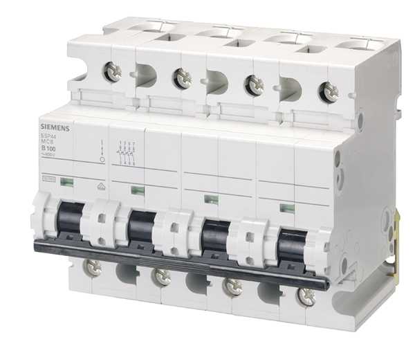 Siemens - AUTOMAT 5SP4, 4-POL B 80A