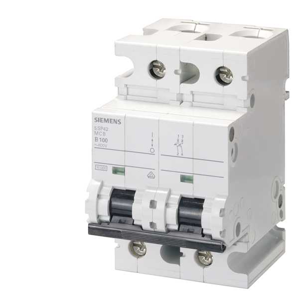 Siemens - AUTOMAT 5SP4, 2-POL C 80A