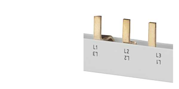 Siemens - Samleskinne U.ENDEK.4P+HS 1METER