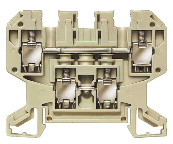 Siemens - REKKEKLEMME 2-DEKK 2-P 4MM2