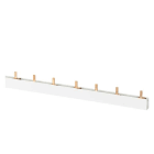 Siemens - Samleskinne, 4-fas for JFA 1+N eller automat. L1-N-AS, L2-N-AS, L3-N-AS…..TN anlegg. Lengde 1 meter