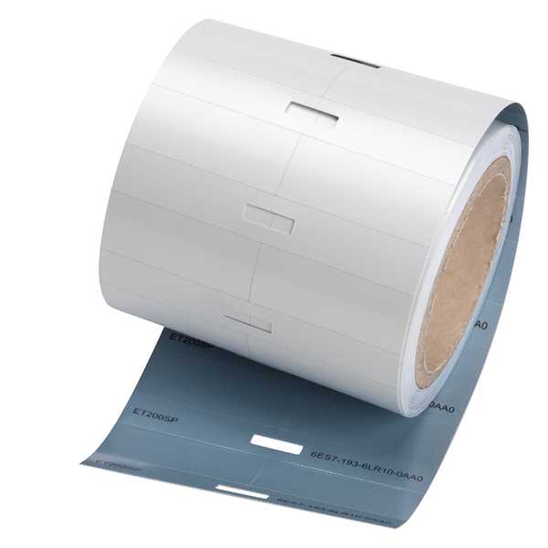 Siemens - ET 200SP, Merkelapper gul. 500 stk plast