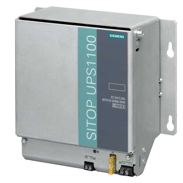 Siemens - SITOP UPS1100 batteri modul 24 V 3.2 Ah DC