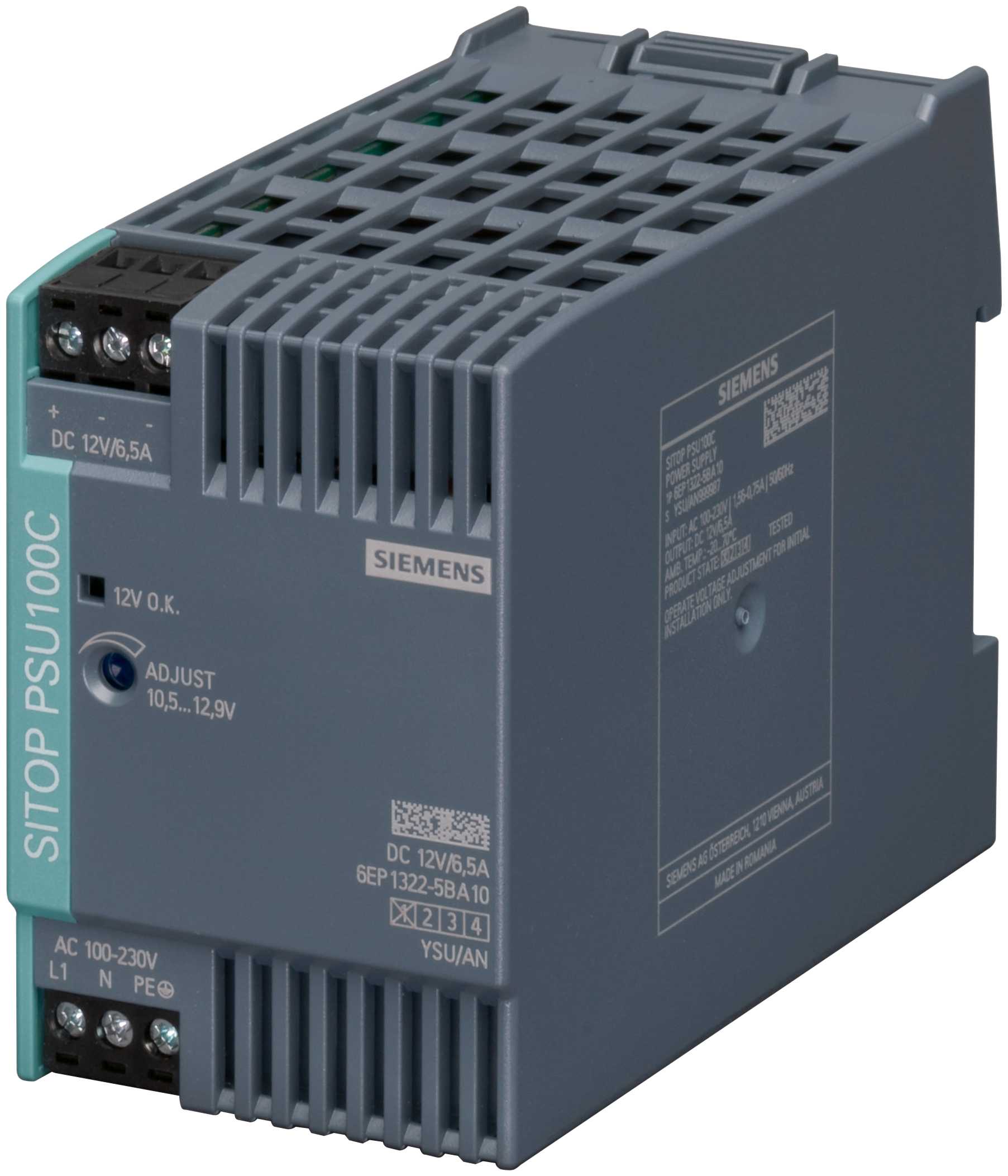 Siemens - SITOP PSU100D 24V/4.1A