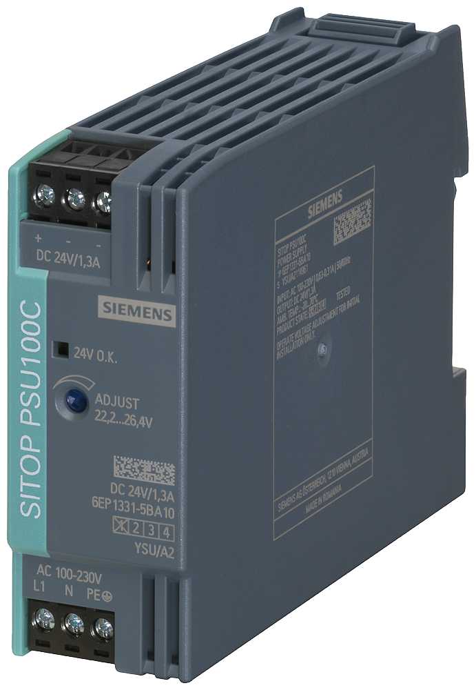 Siemens - SITOP PSU100C 24V DC/1.3A