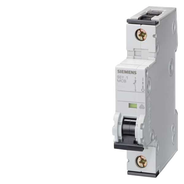 Siemens - Automat 230/400V 10kA, 1-pol, C, 4A, D=70MM, tilkobling 0,75….35mm2, moment 2,5…3Nm