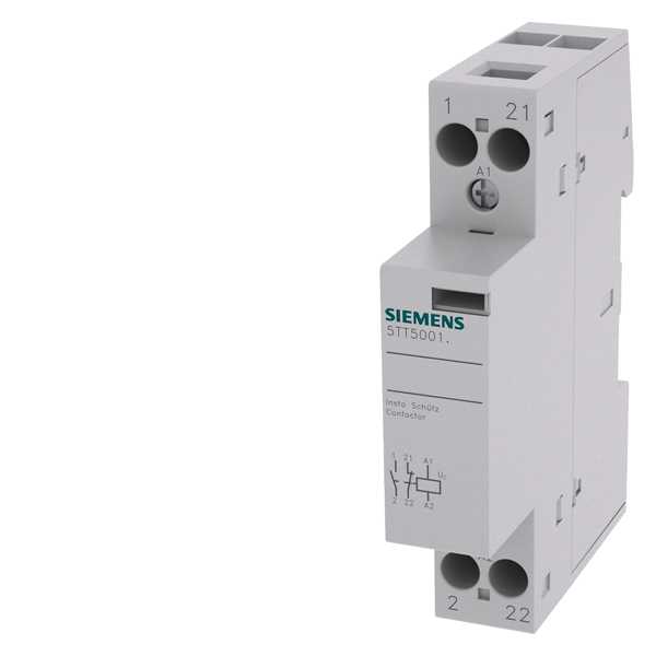 Siemens - Kontaktor med 2 NO kontakter , 230/400VAC 20A , spolespenning AC230V DC220V