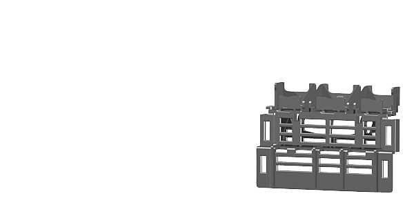 Siemens - NH00 reach-round beskyttelse for skinnesystem rittal 1x top and 1x bunn