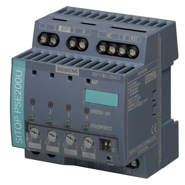 Siemens - SITOP PSE200U SELECTIVITY MODULE 3A