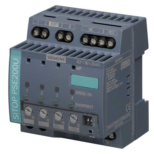 Siemens - SITOP PSE200U SELECTIVITY MODULE 10A