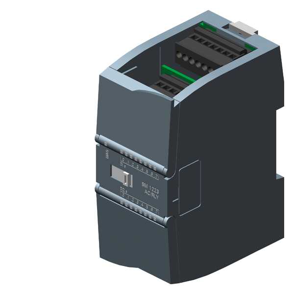 Siemens - SM 1223, 8 x 120/230V AC input / 8 x Relé output