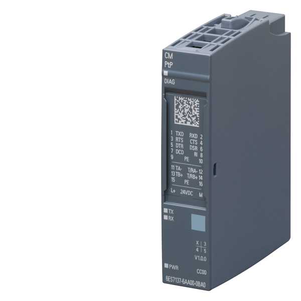 Siemens - ET 200SP, CM PTP Kommunikasjonsmodul for seriell kommunikasjon