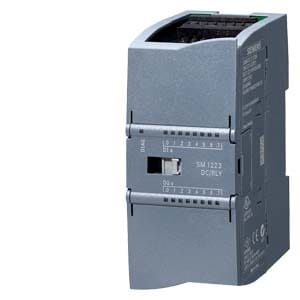 Siemens - SM 1223, 8 x 24V DC input /8 x Relé output