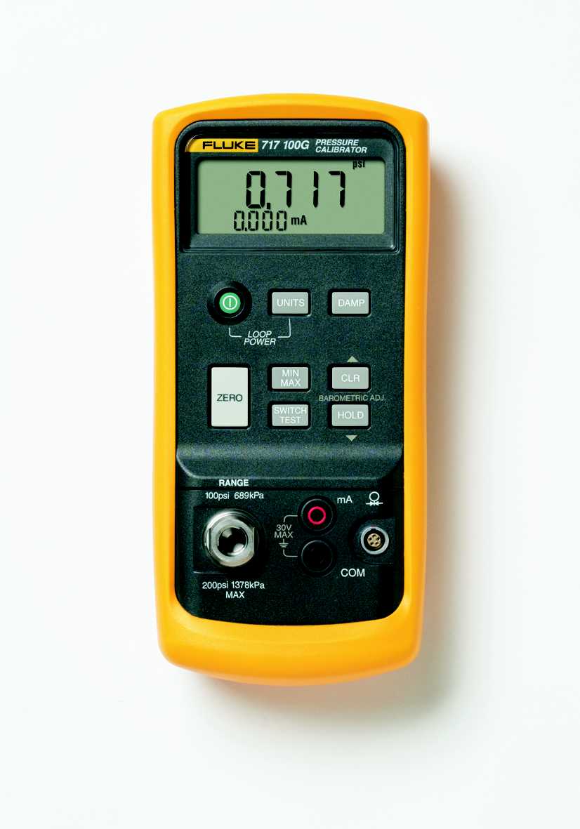 Fluke - Fluke 717 100G trykkalibrator 7 bar
