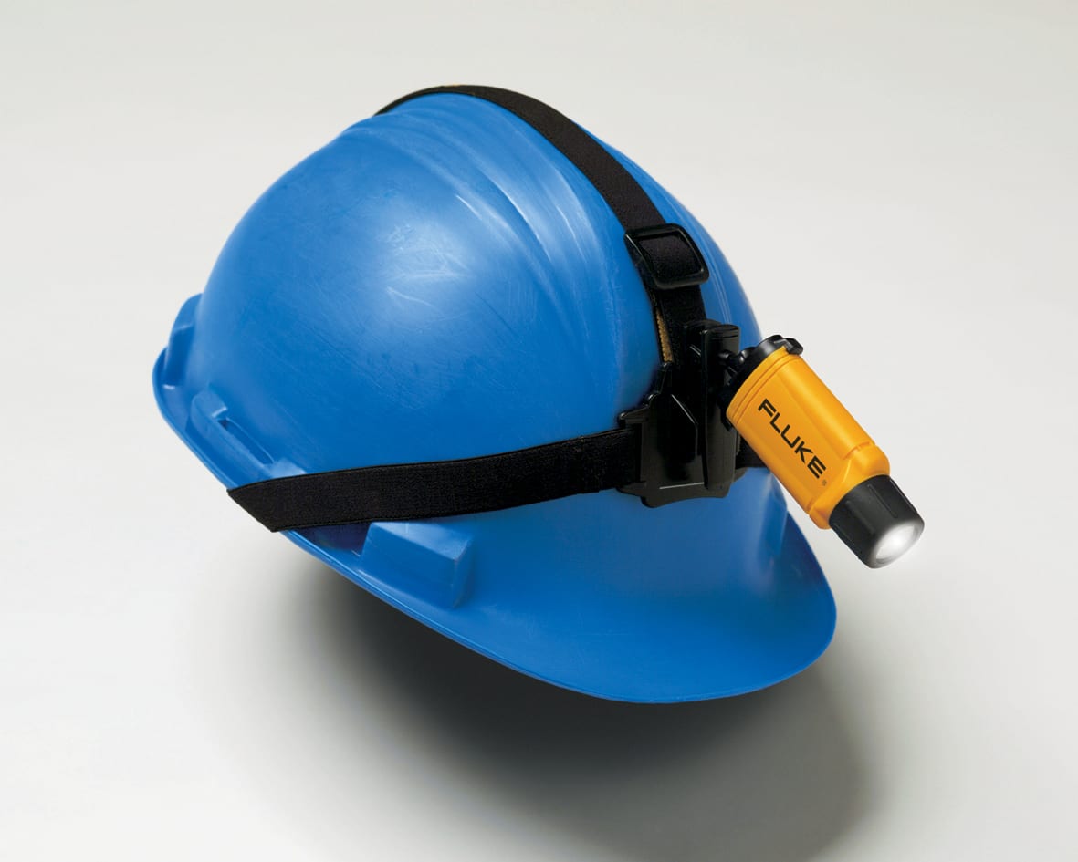 Fluke - Fluke L206 Deluxe LED-hodelykt (hjelm ikke inkl.) 3 superskarpe, hvite lysdioder
